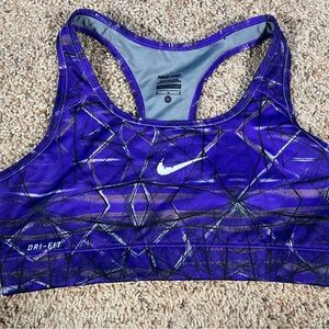 Nike Women's Purple Sports Bra